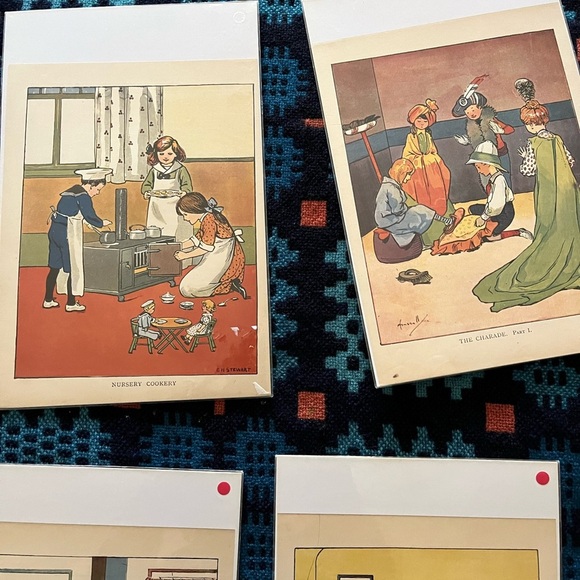 lot of vintage prints from children's book - Picture 2 of 9